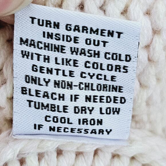 525 America Revolve Ombre Mini Dress Taffy Multi Knit Sweater Dress Pastel Sz M - Picture 9 of 9